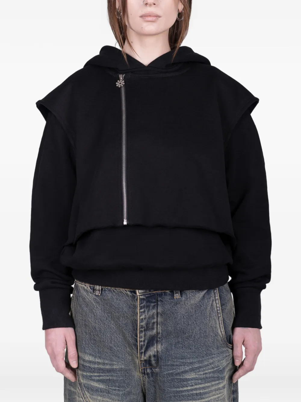  Protémoa Armour Zip-front Hoodie - Black 