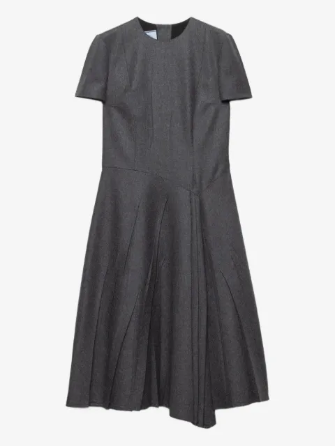 Prada flannel dress