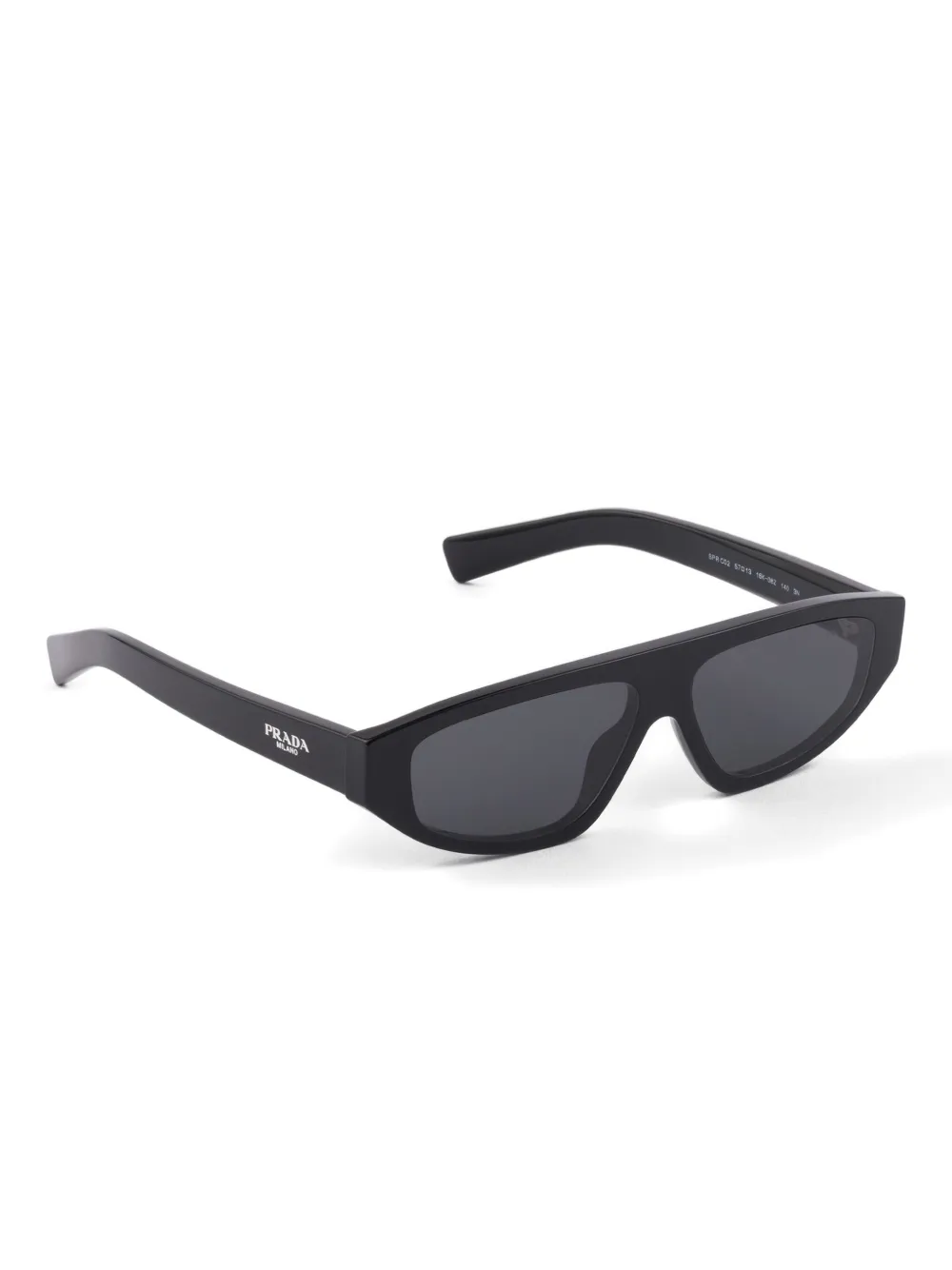 Prada Eyewear geometric-frame sunglasses Zwart