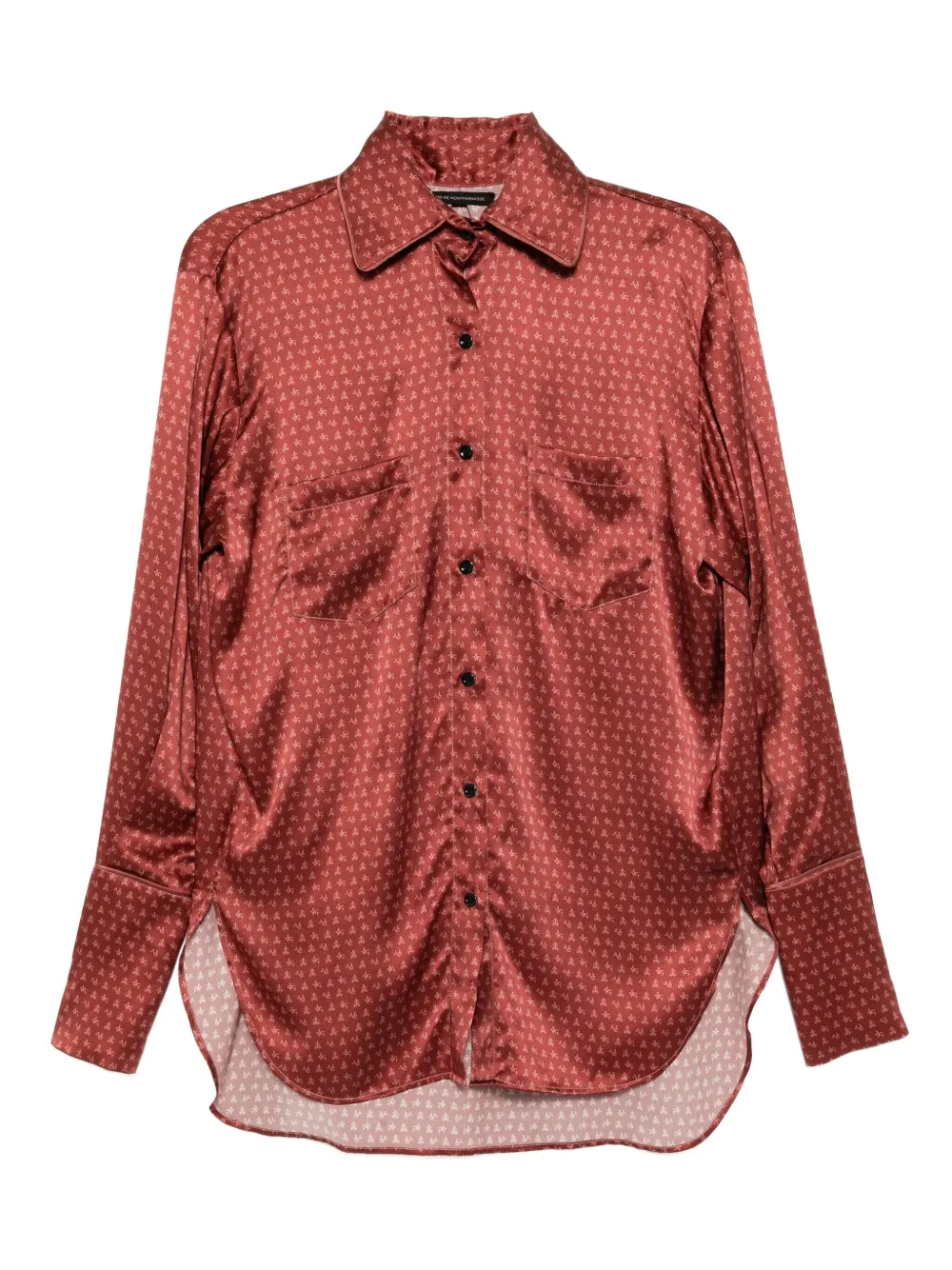 Kiki de Montparnasse Moi pajama top | Red | Image 1