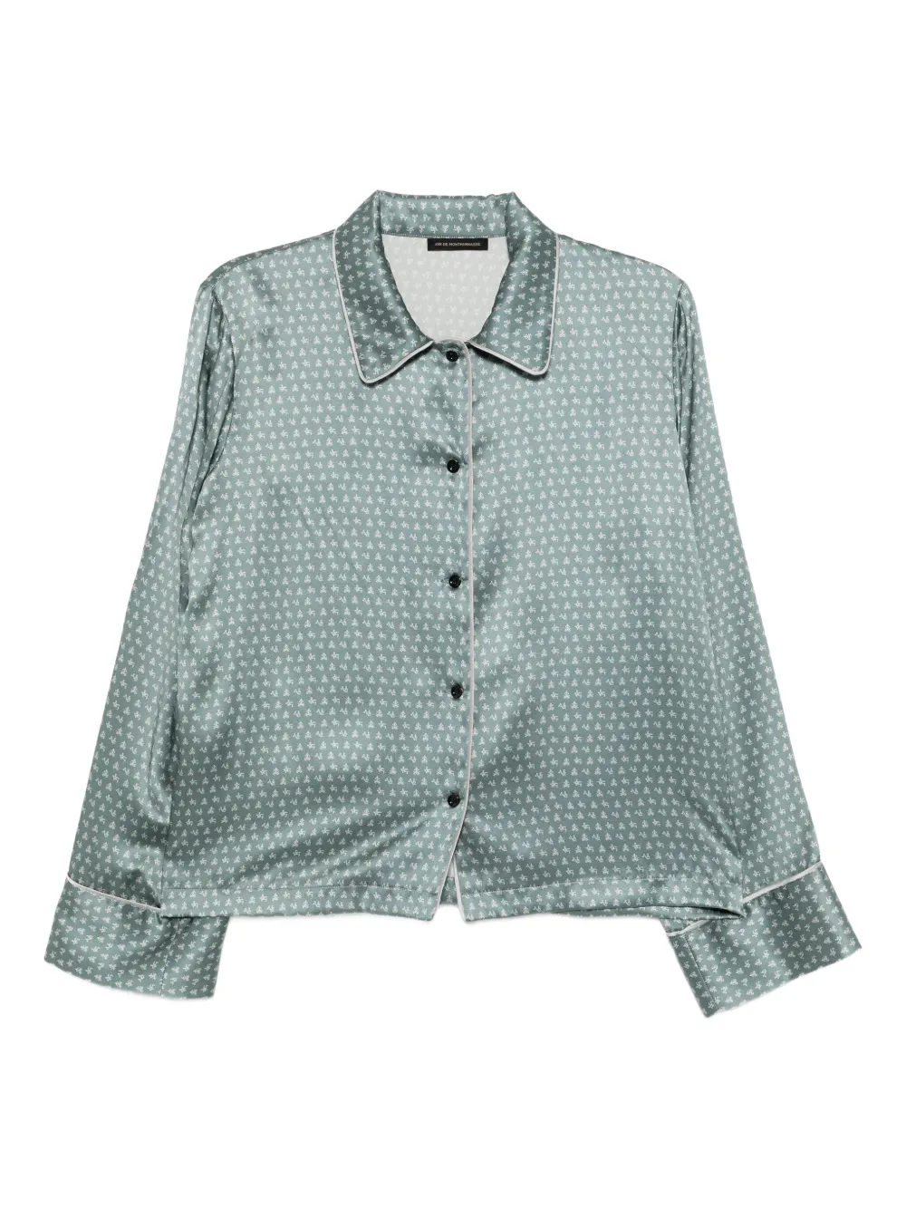 Kiki de Montparnasse Moi pajama top | Green | Image 1