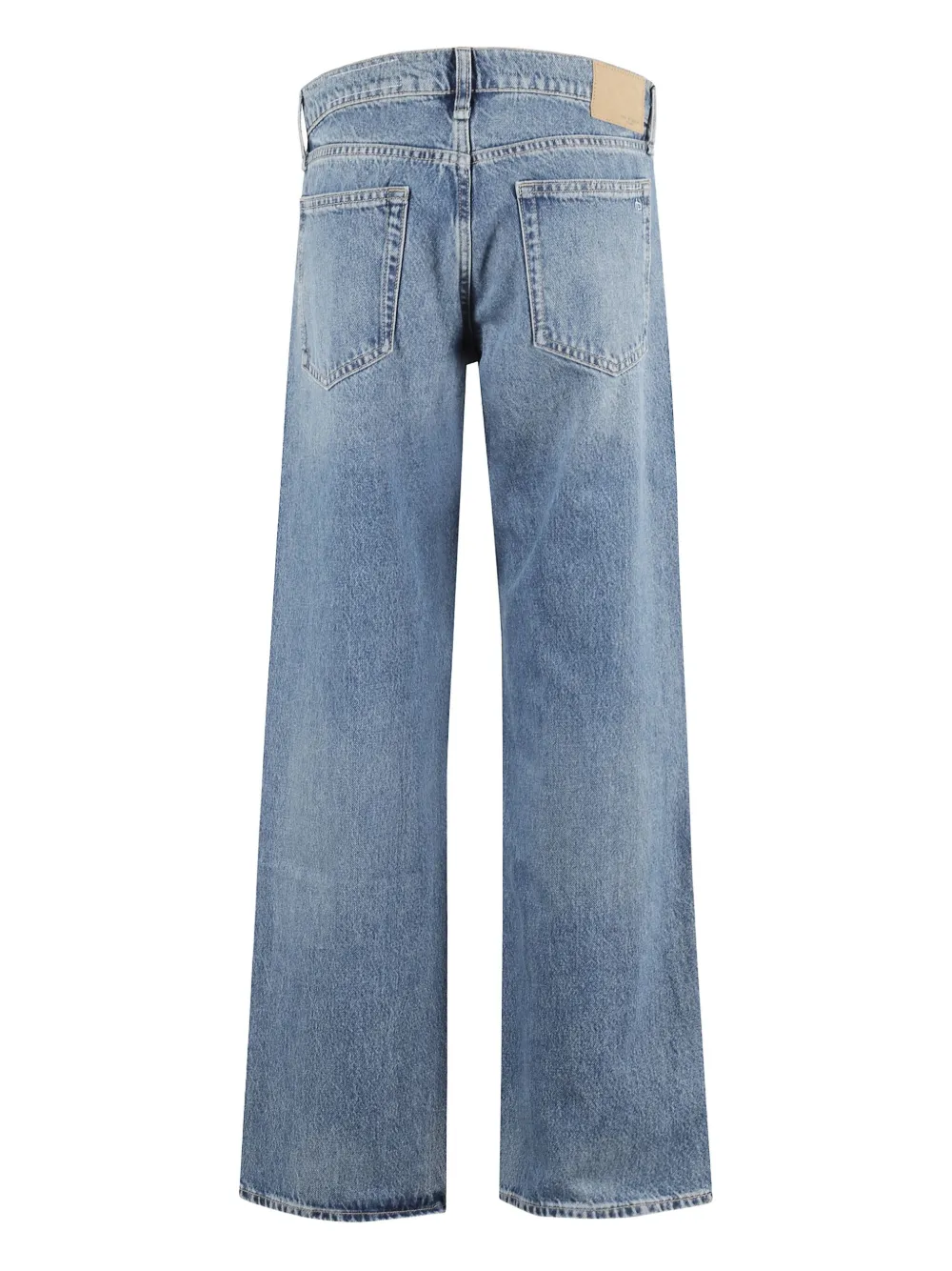 rag & bone five-pocket faded wide-leg jeans | Wide-Leg Jeans | Image 2