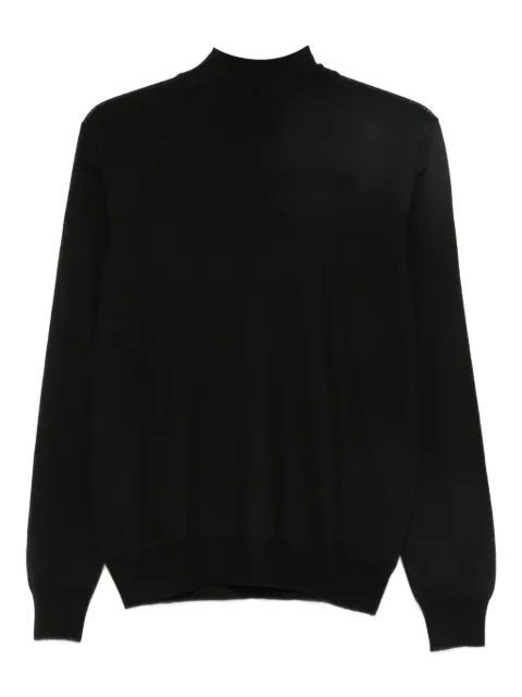 Tagliatore Pullover mit Stehkragen