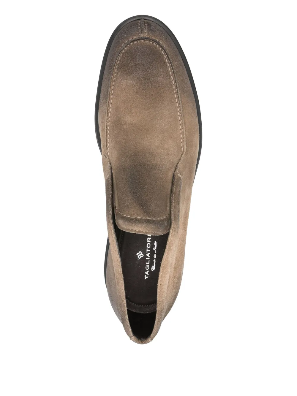 Tagliatore Suède loafers Beige
