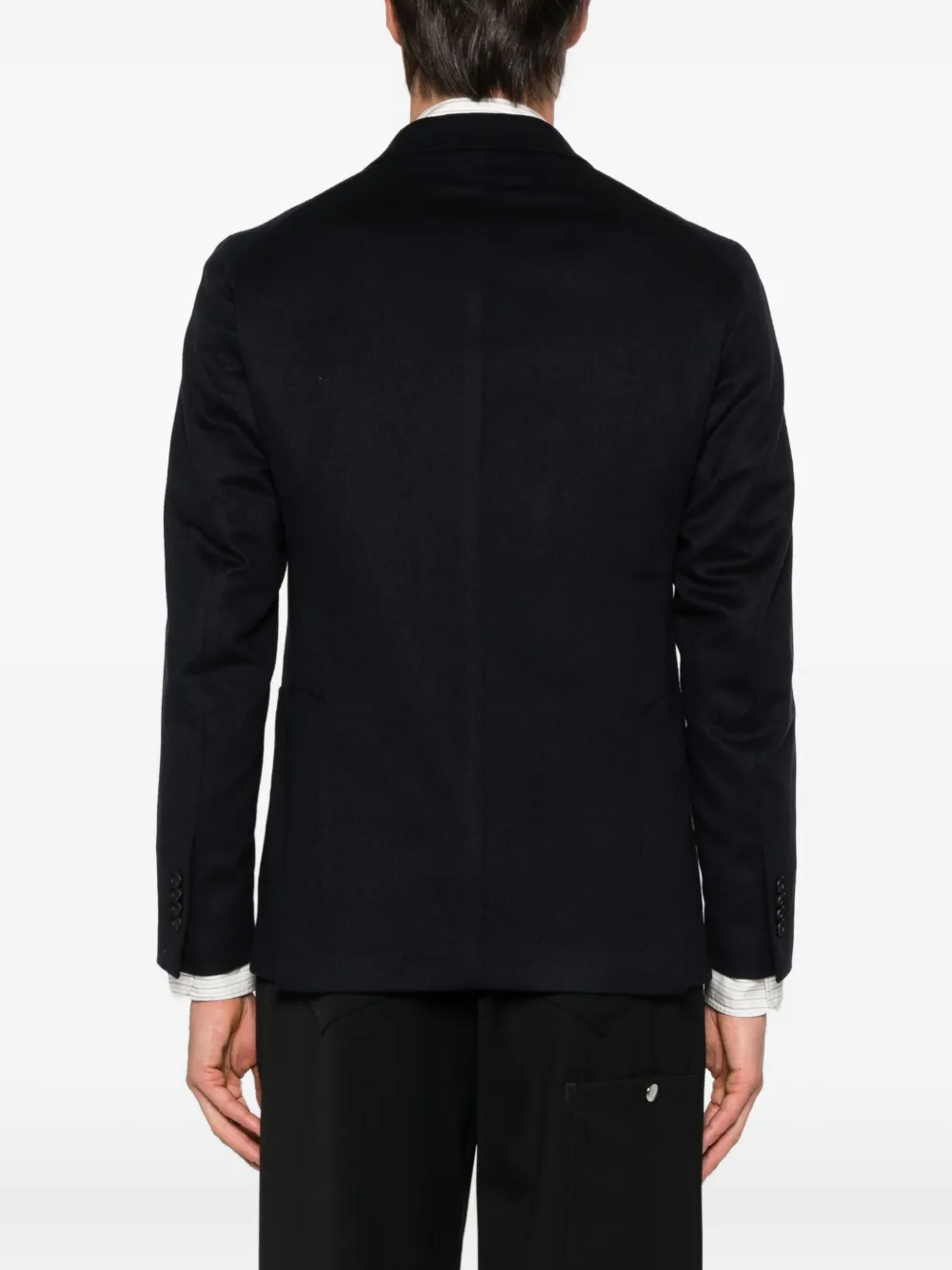 Tagliatore Blazer met enkele rij knopen Blauw