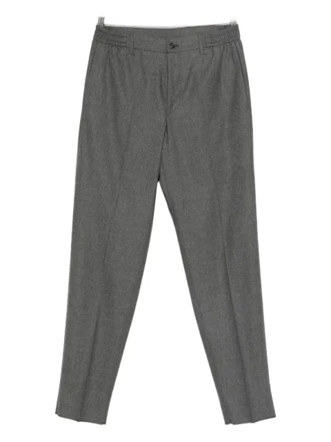 Tagliatore tapered tailored trousers