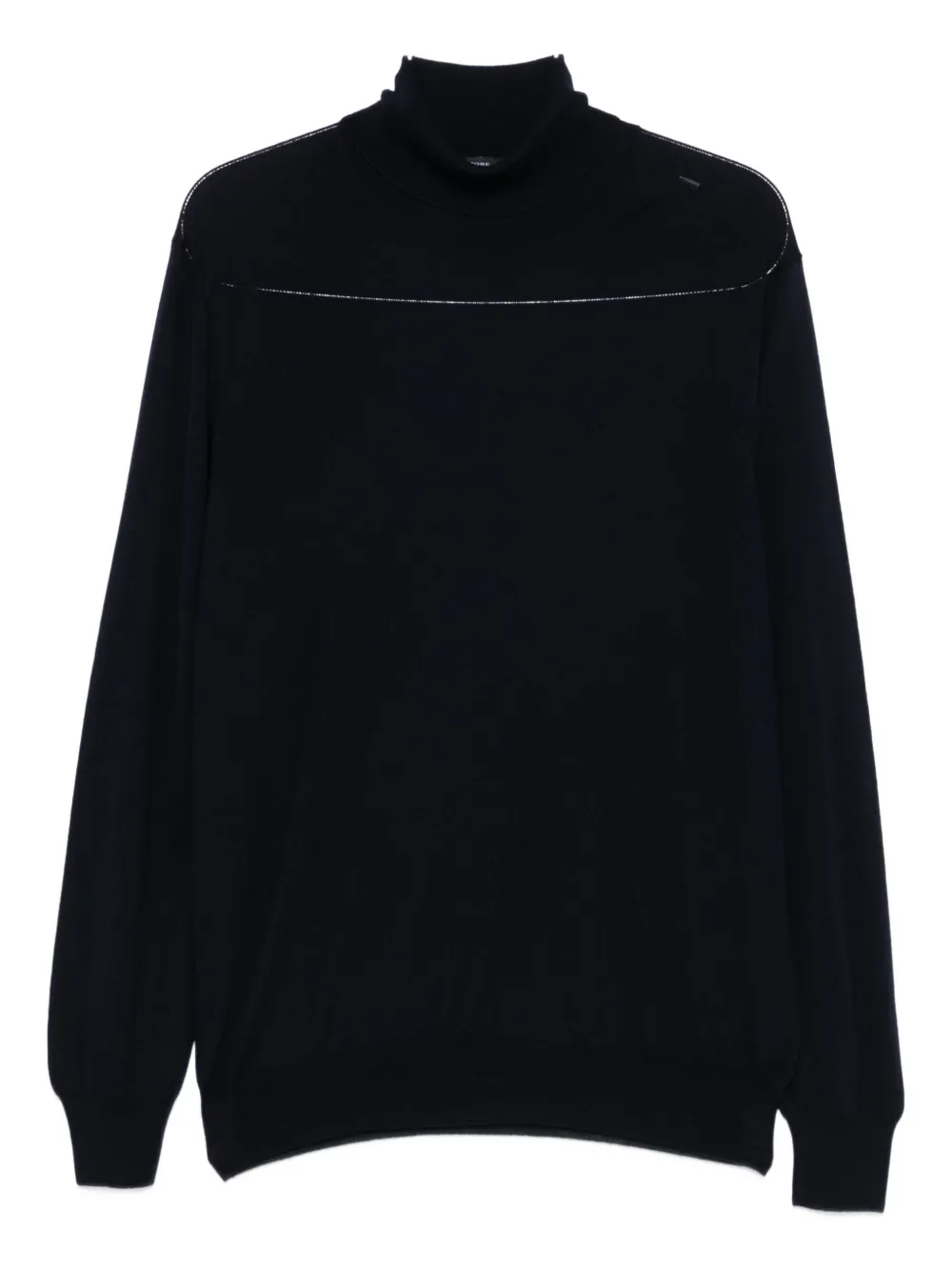 Tagliatore roll-neck jumper - Blauw