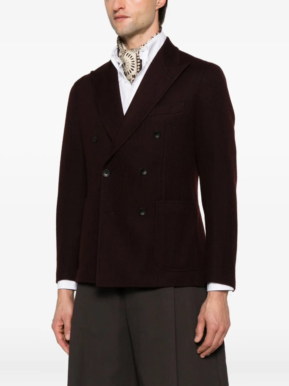 Tagliatore Double-breasted Blazer In Multi