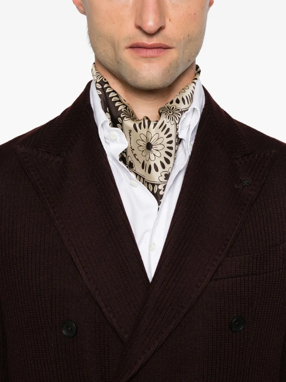 Tagliatore Double-breasted Blazer In Multi