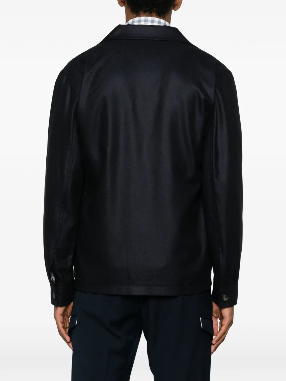 Tagliatore Jack met zak met knopen Blauw