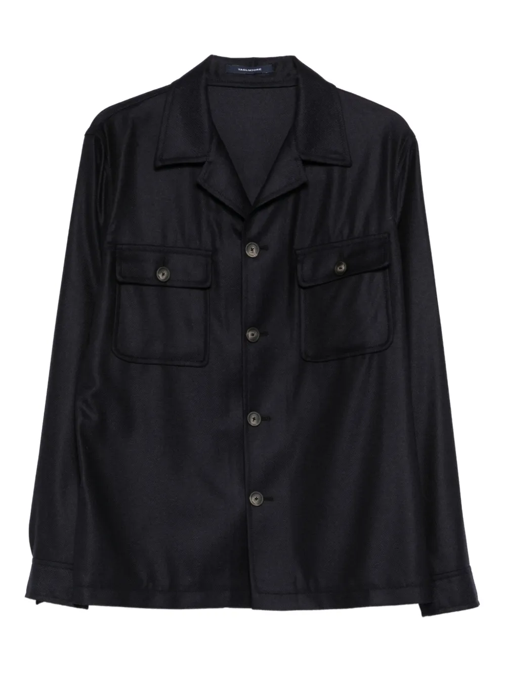 Tagliatore buttoned-pocket jacket | Blue | Image 1