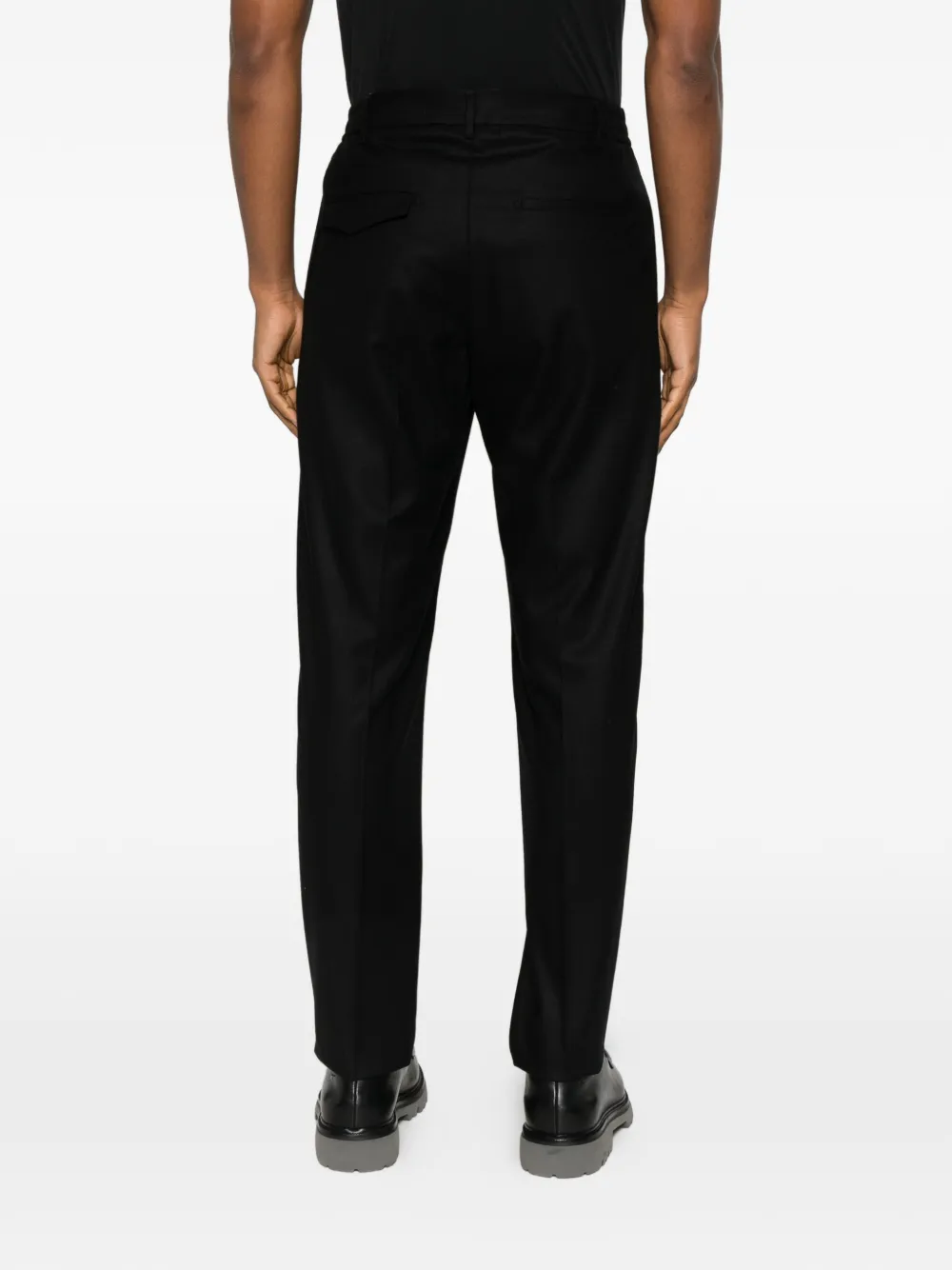 Tagliatore Elasticated Trousers In Black