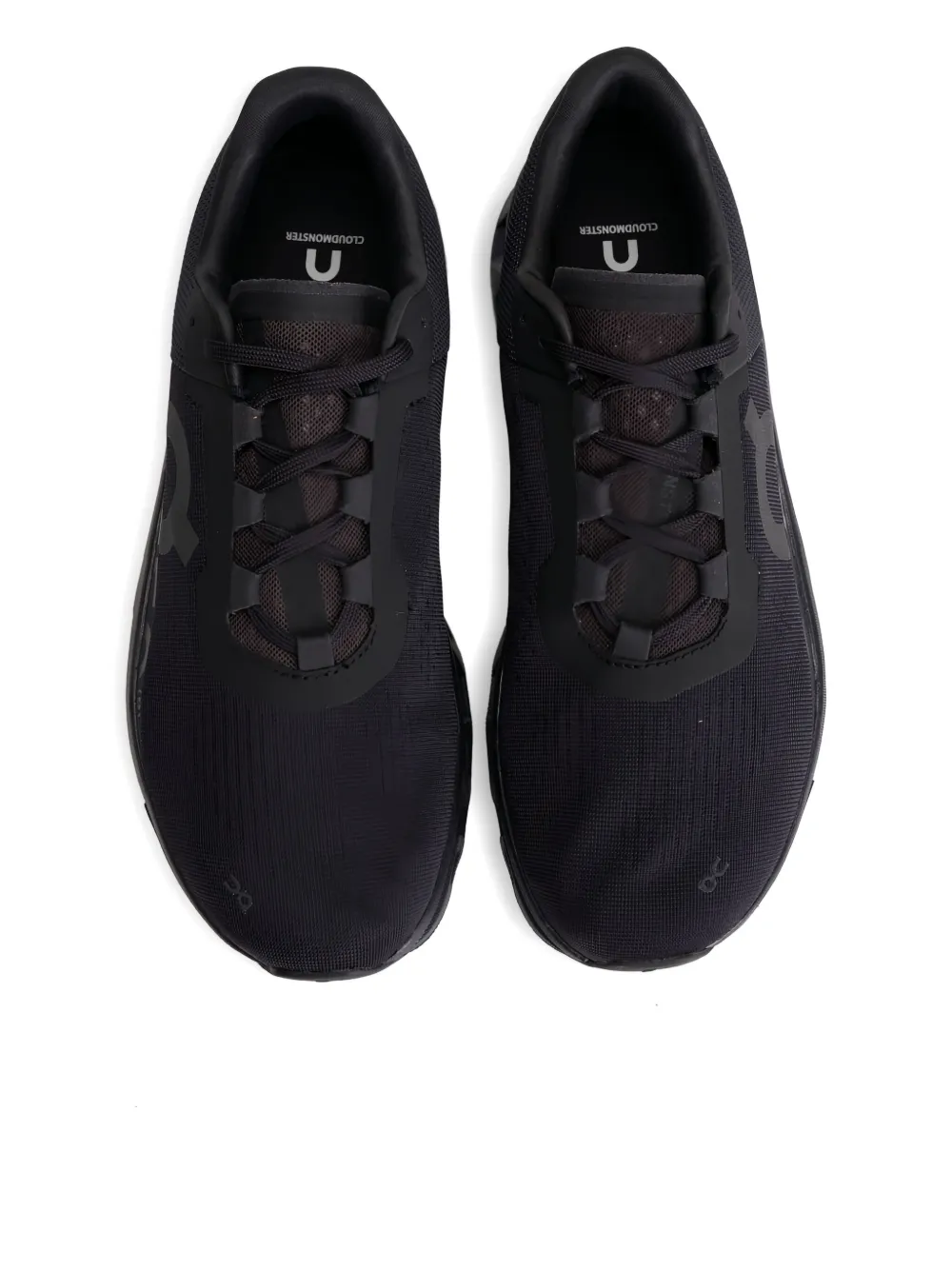 On Running Cloudmonster lace-up sneakers Black