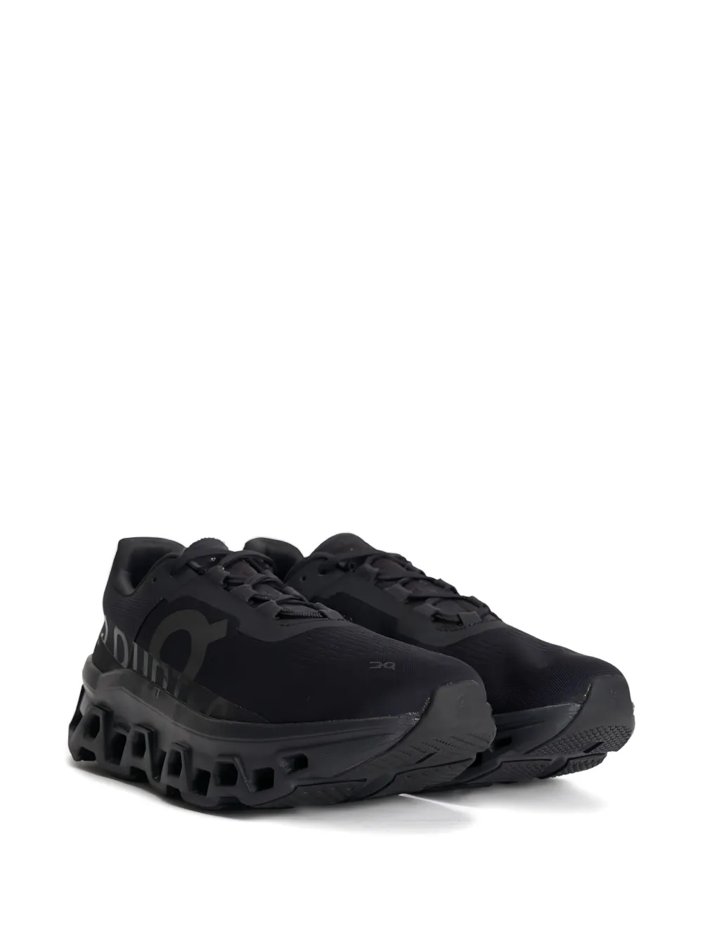 On Running Cloudmonster lace-up sneakers Black