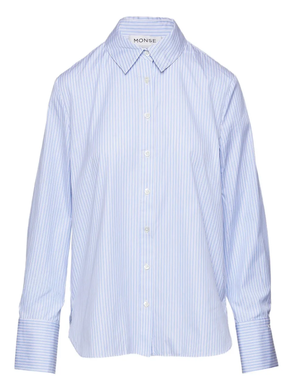 Monse Split-back Button-down Shirt In Multi
