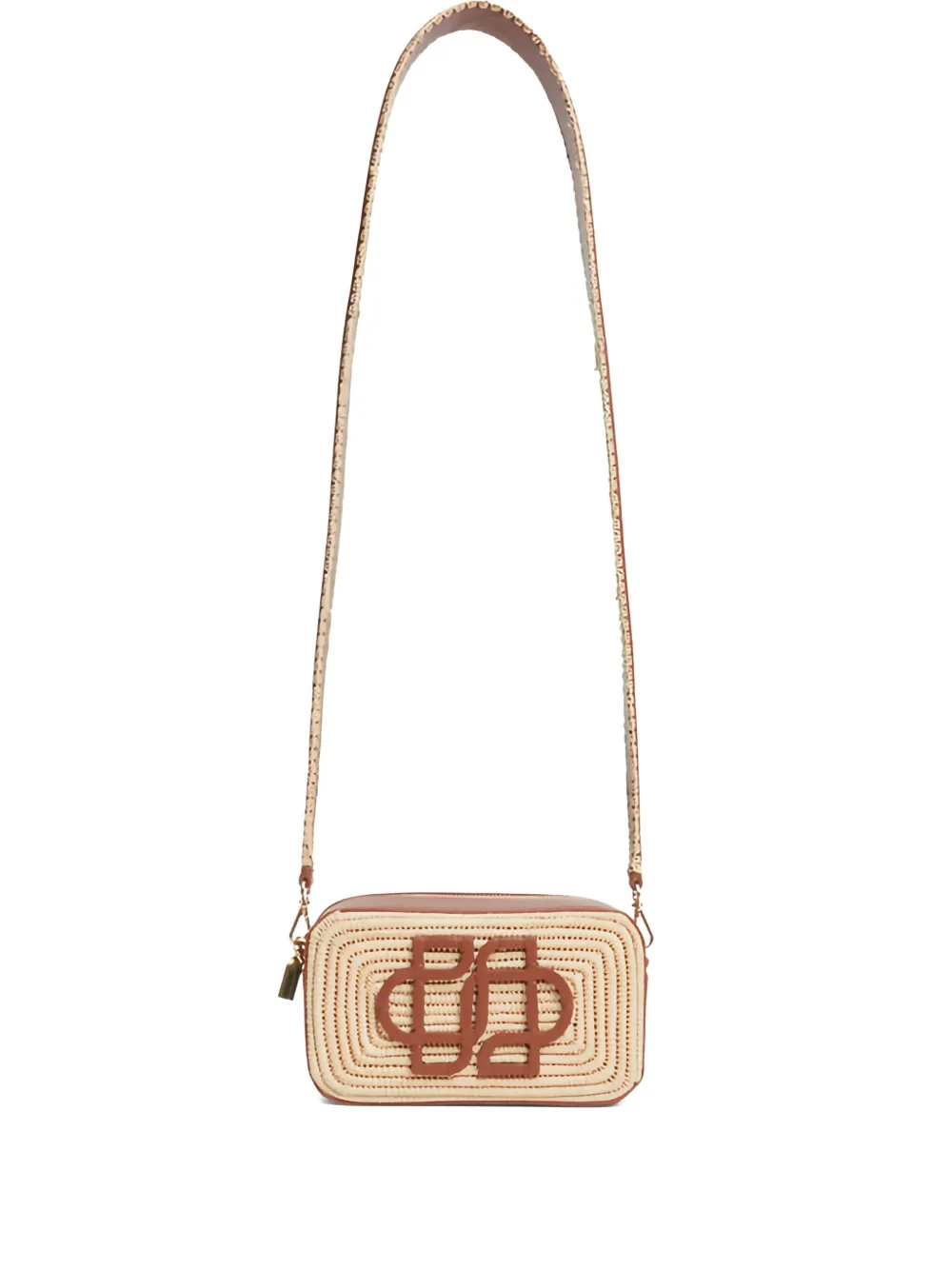 Simkhai Tallia raffia cross body bag | Neutrals | Image 1