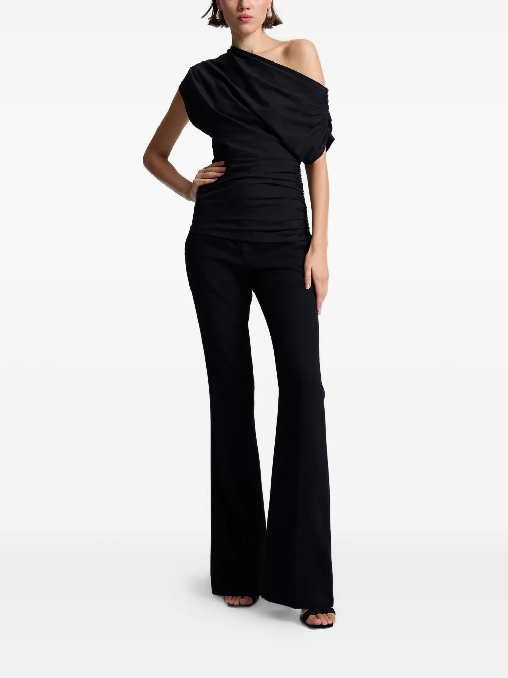 A.L.C. one shoulder gathered T-shirt | T-Shirts & Jersey Shirts | Image 2