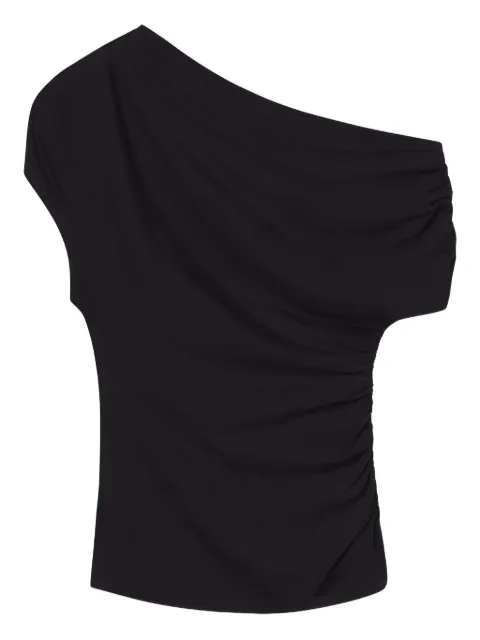 A.L.C. one shoulder gathered T-shirt