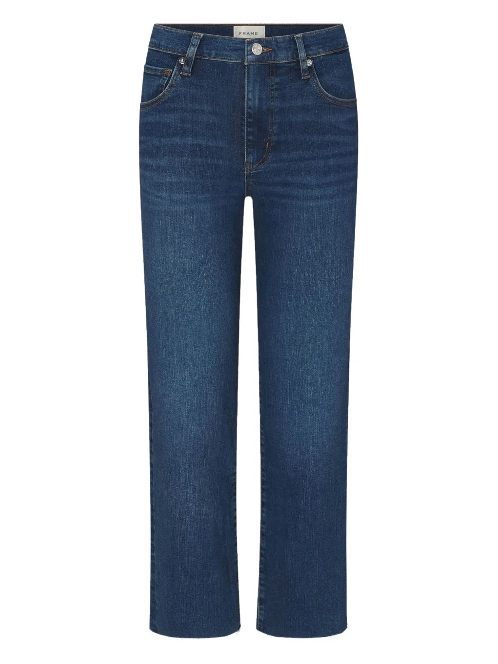 FRAME The Mellow frayed jeans | Blue | Image 1