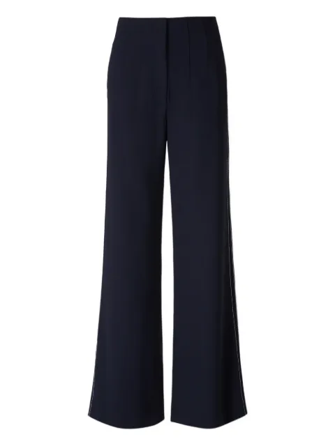 Veronica Beard side-stripe trousers
