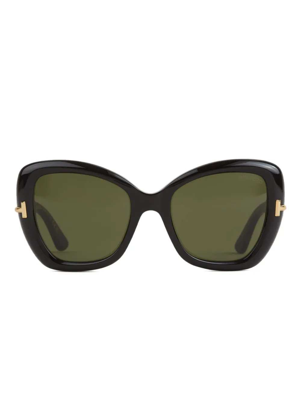TOM FORD Zonnebril met geometrisch montuur 01N BLACK
