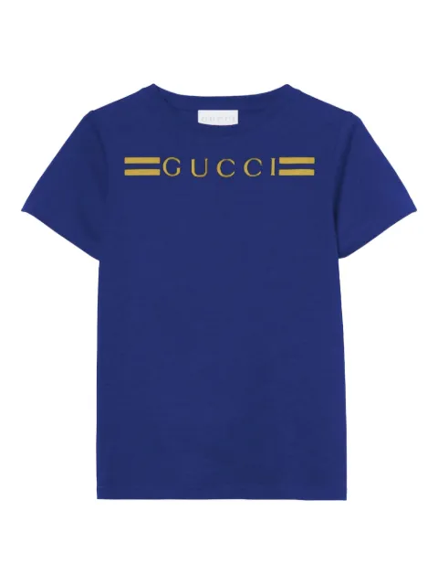 Gucci Kids ロゴ Tシャツ