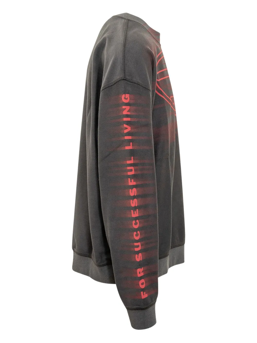 Diesel S-boxt-t1 Logo-print Sweatshirt In Multi
