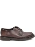 sturlini firenze leather lace-up derby shoes - Brown