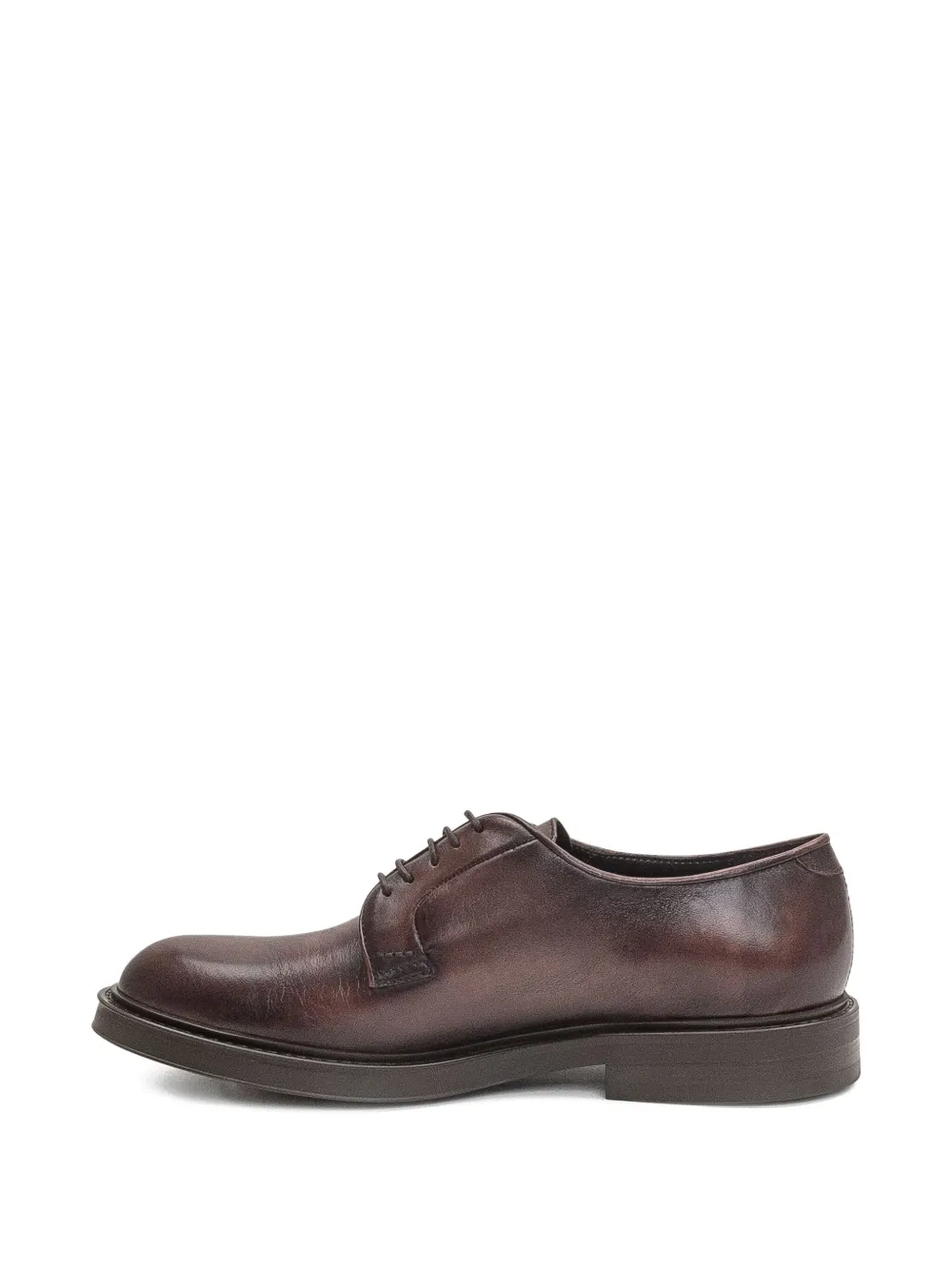 sturlini firenze leather lace-up derby shoes Brown