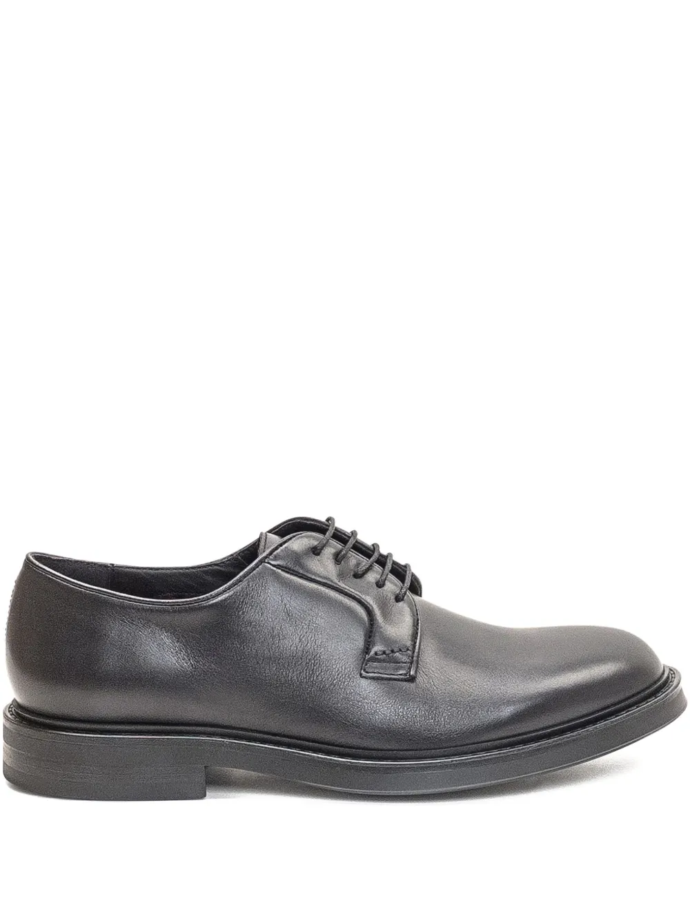 Sturlini firenze leather lace-up derby shoes Black