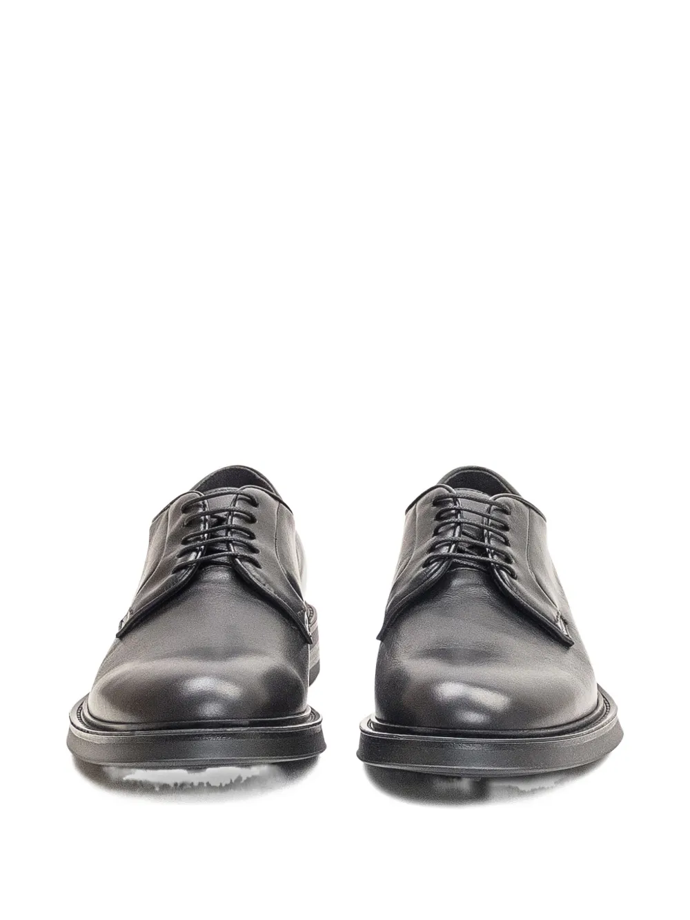 sturlini firenze leather lace-up derby shoes Black