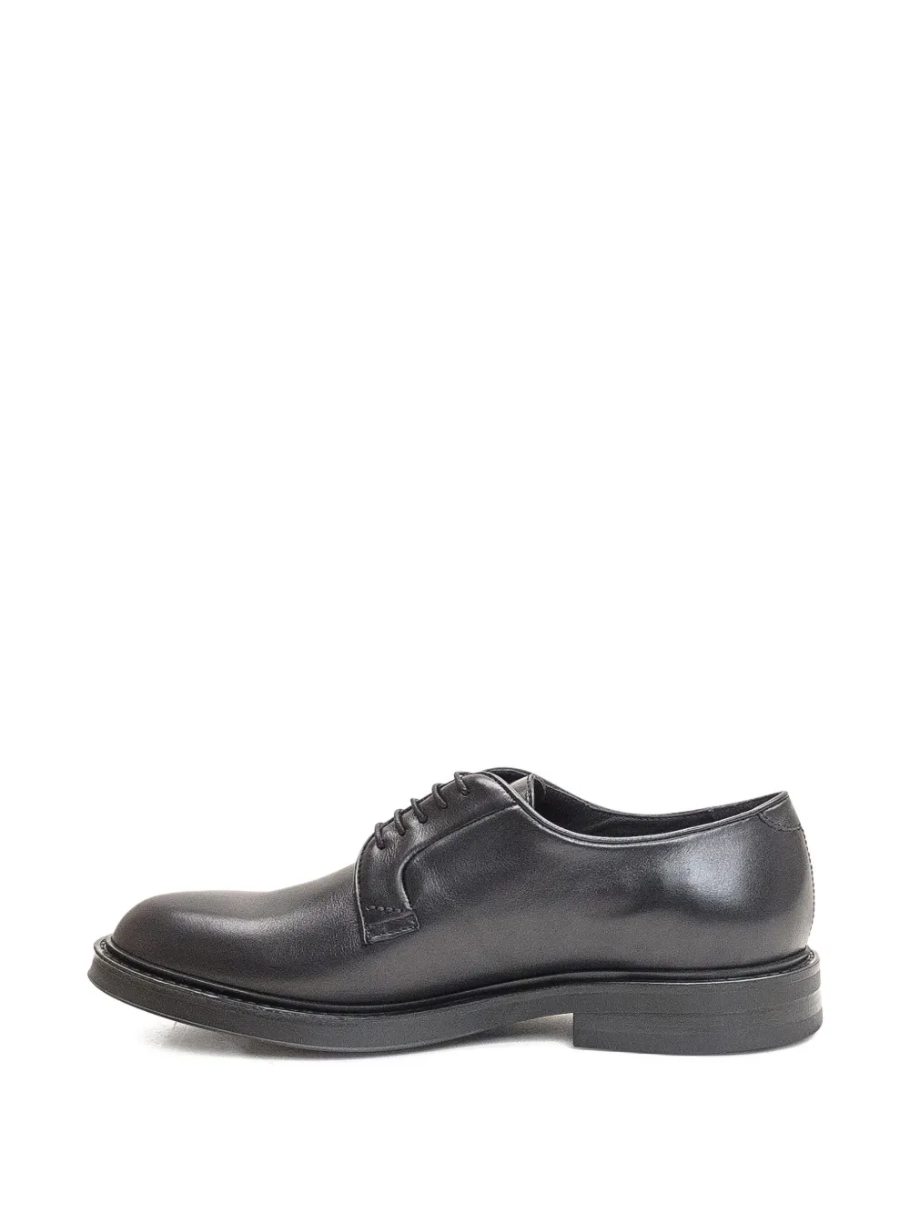 sturlini firenze leather lace-up derby shoes Black