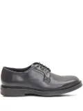 sturlini firenze leather lace-up derby shoes - Black