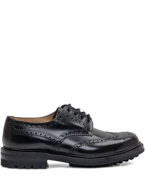 Church's leather wingtip lace-up shoes