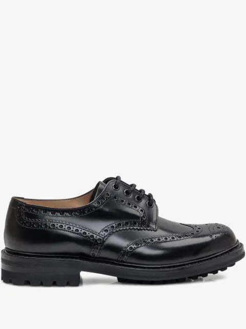 Church's leather wingtip lace-up shoes
