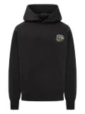 BARROW print hoodie - Black