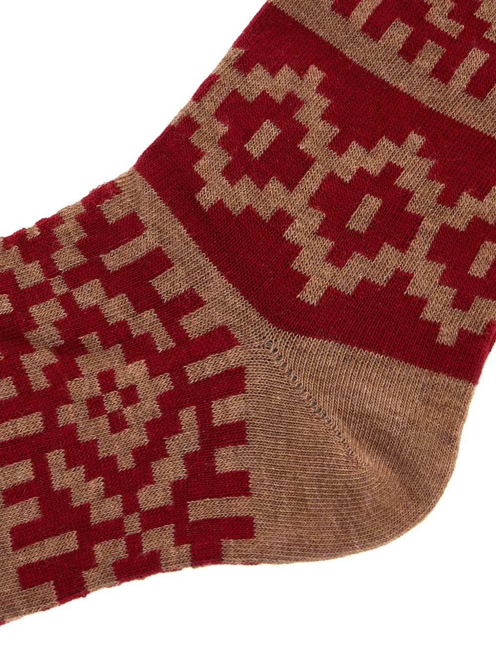 Gallo geometric-patterned cotton socks | Image 2