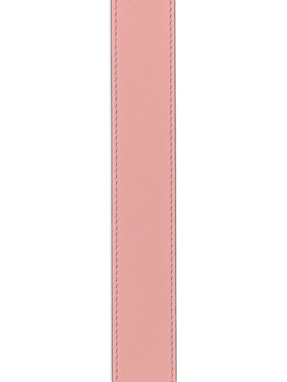 Valentino Logo-sign Leather Belt In Pink
