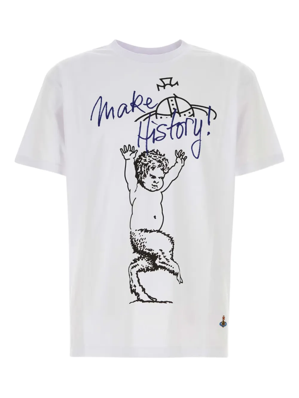 Vivienne Westwood Fawn graphic-print T-shirt | White | Image 1