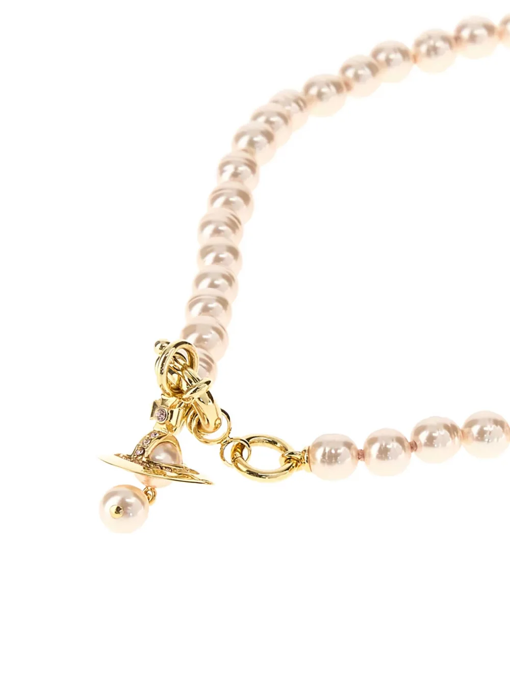 Vivienne Westwood pearl orb necklace - Goud