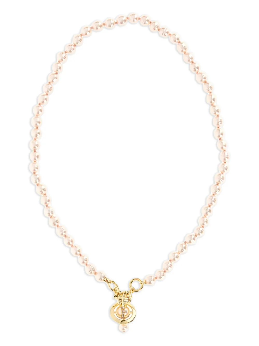 Vivienne Westwood pearl orb necklace - Oro