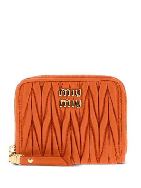 Miu Miu Matelassé nappa leather coin purse
