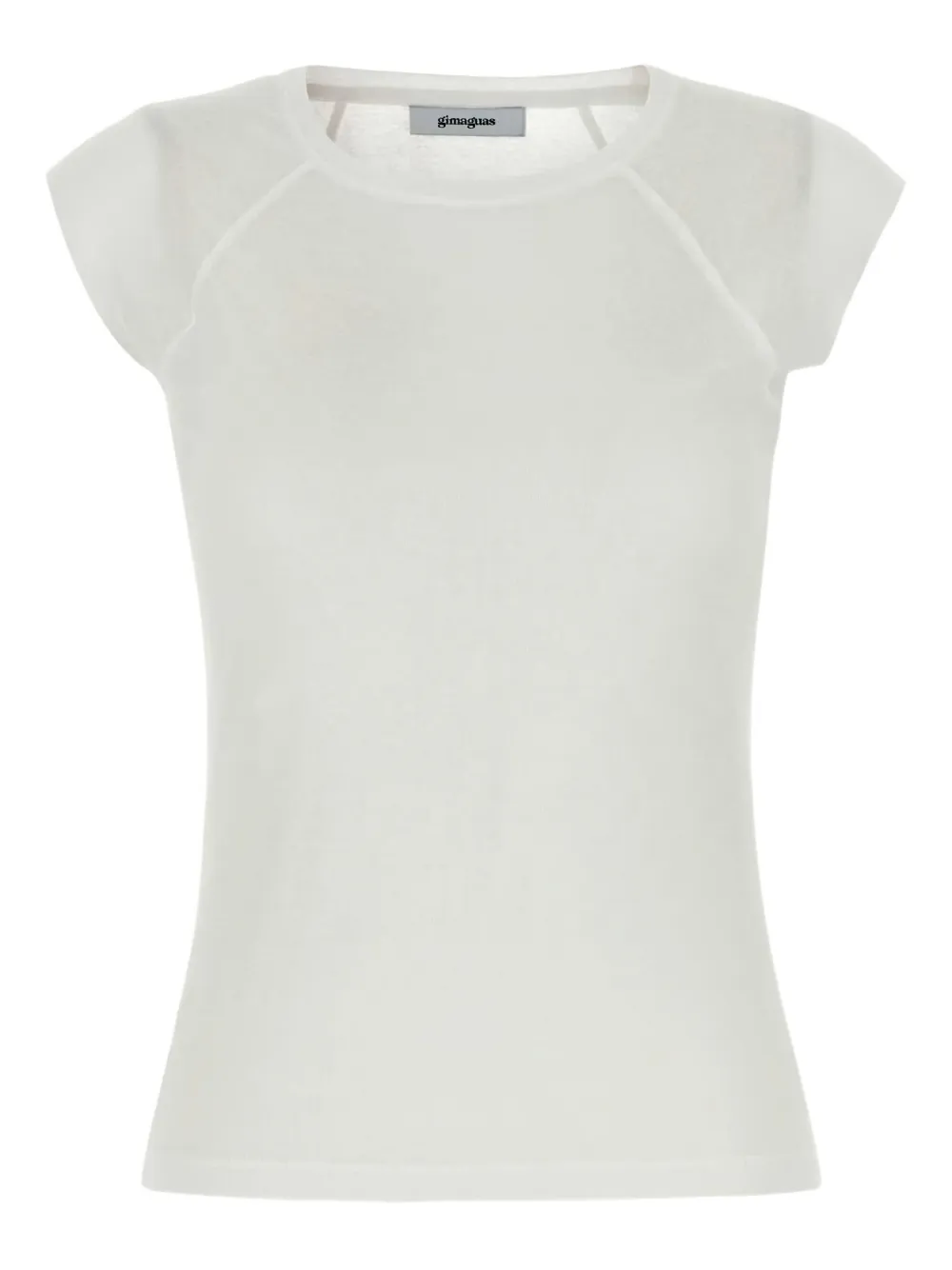 Gimaguas Susu raglan-sleeve cotton T-shirt | White | Image 1