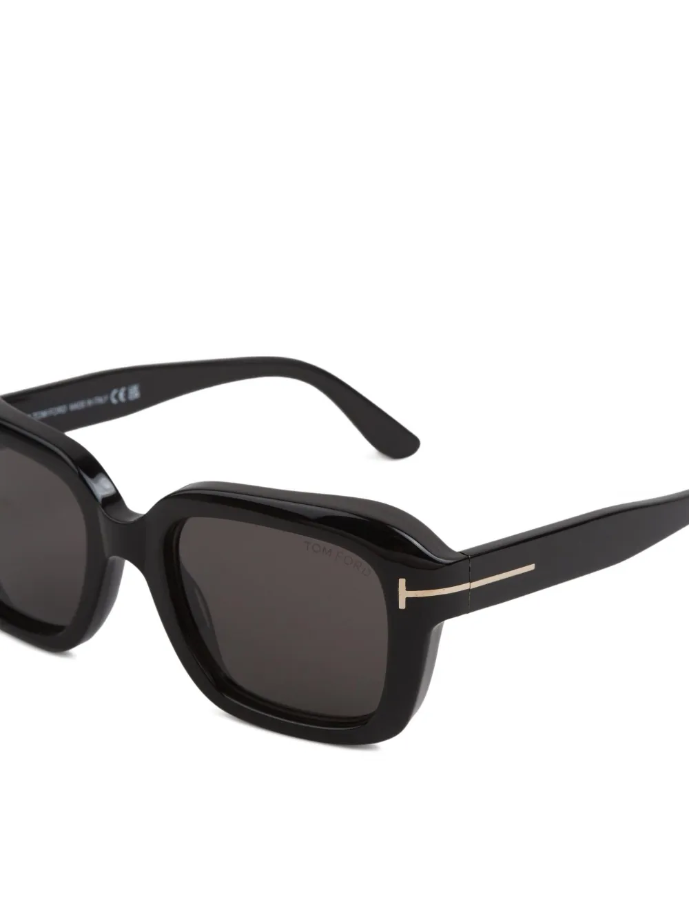 TOM FORD Zonnebril met vierkant montuur Zwart
