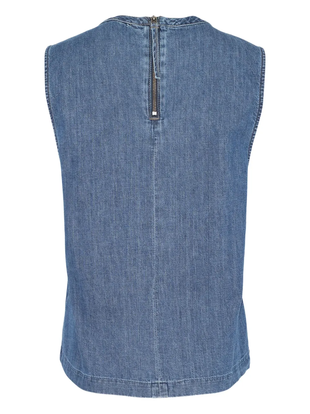 TWP denim pocket top - Blauw