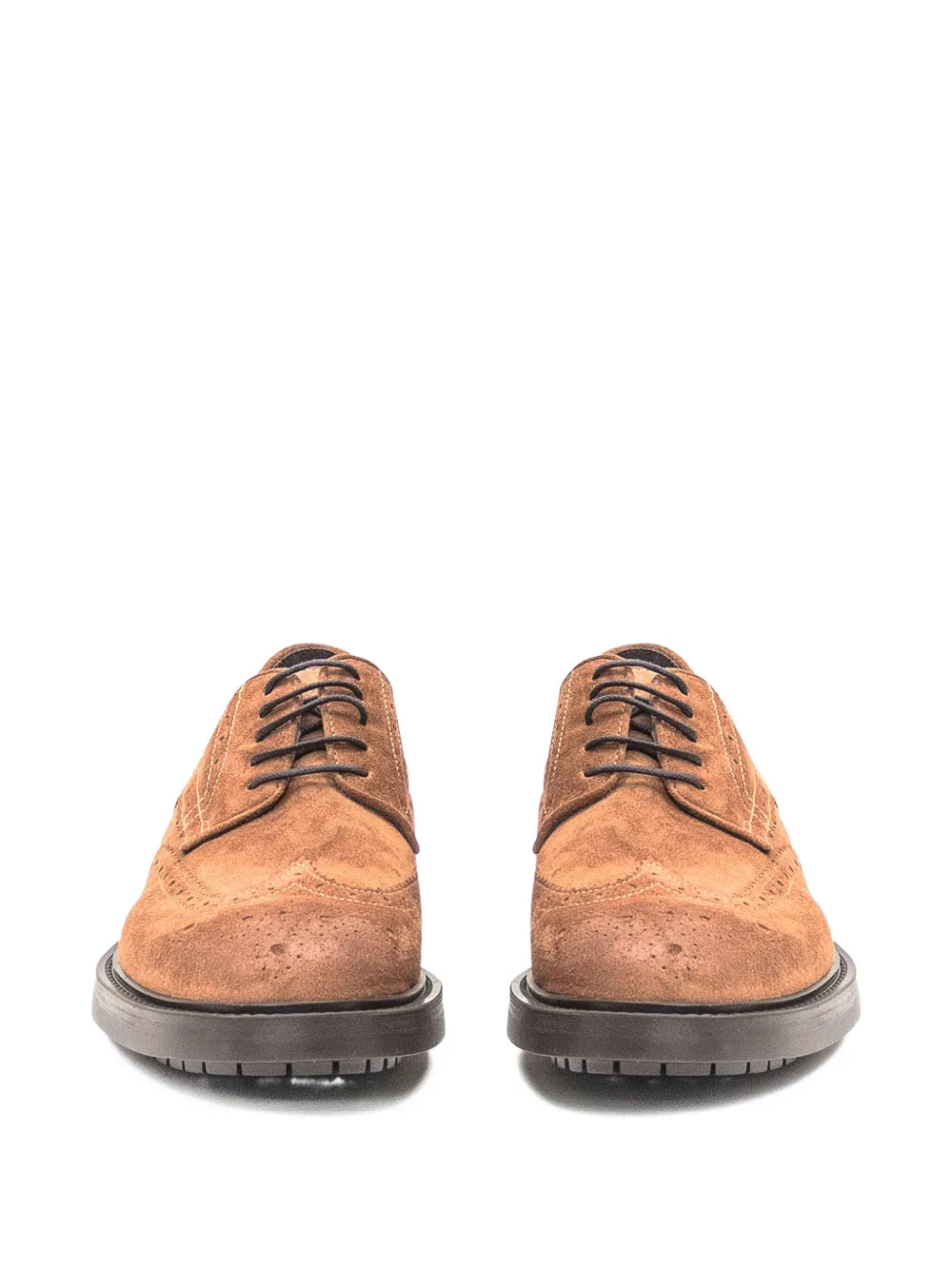 sturlini firenze brogue lace-up derby shoes Brown