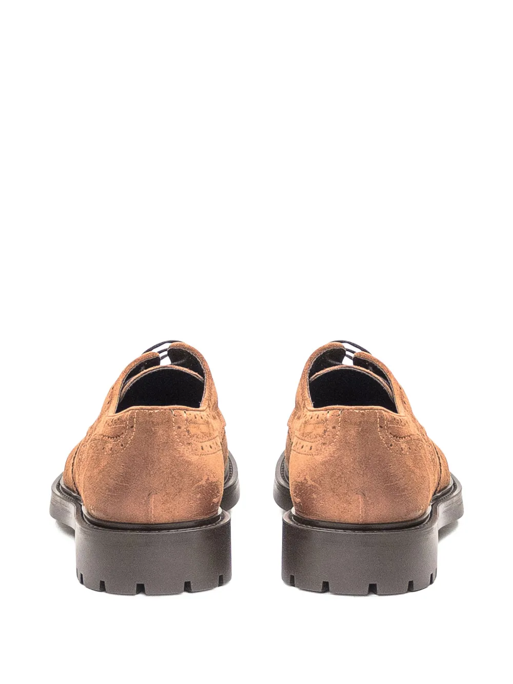 sturlini firenze brogue lace-up derby shoes Brown