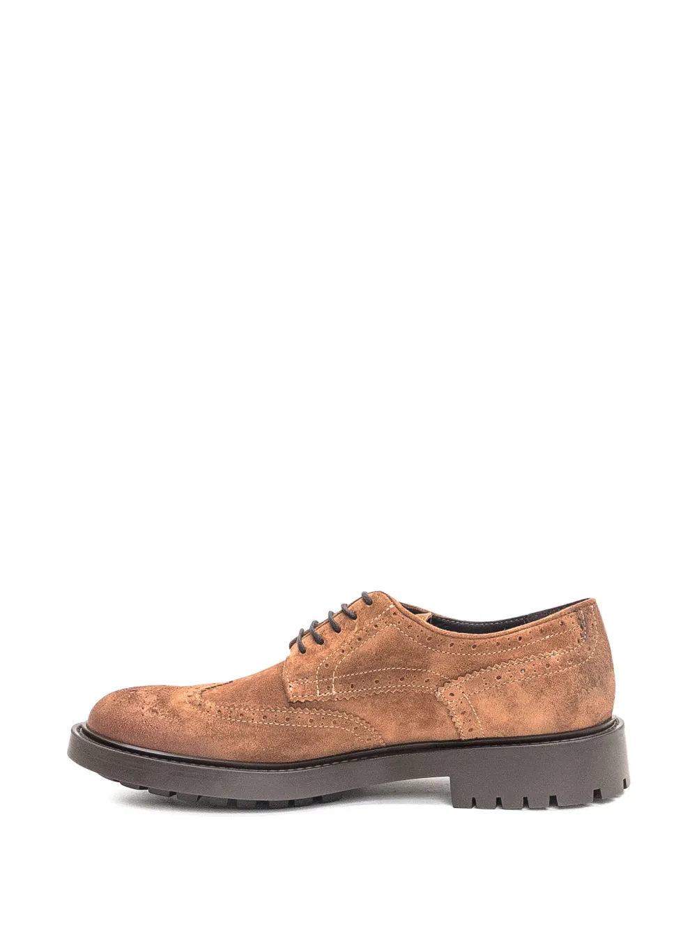 sturlini firenze brogue lace-up derby shoes Brown