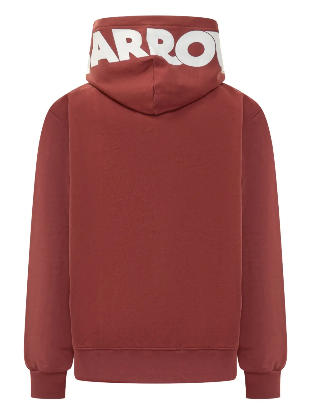 BARROW reverse-logo hoodie Rood
