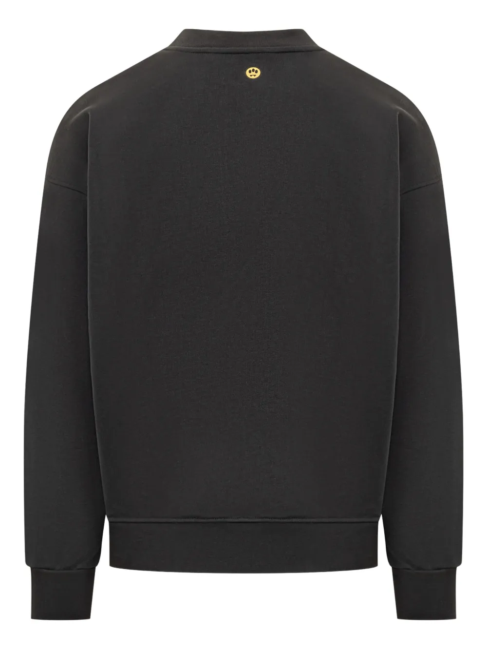 BARROW teddy-print sweatshirt - Zwart